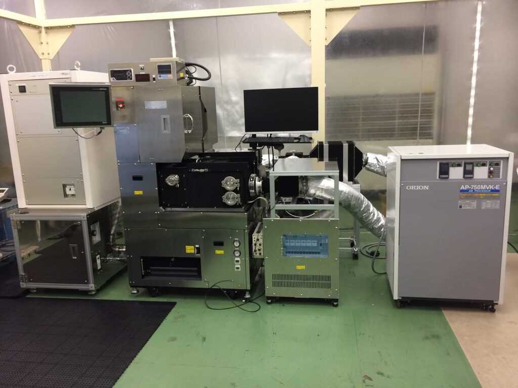 ナノレベルの隙間を測定